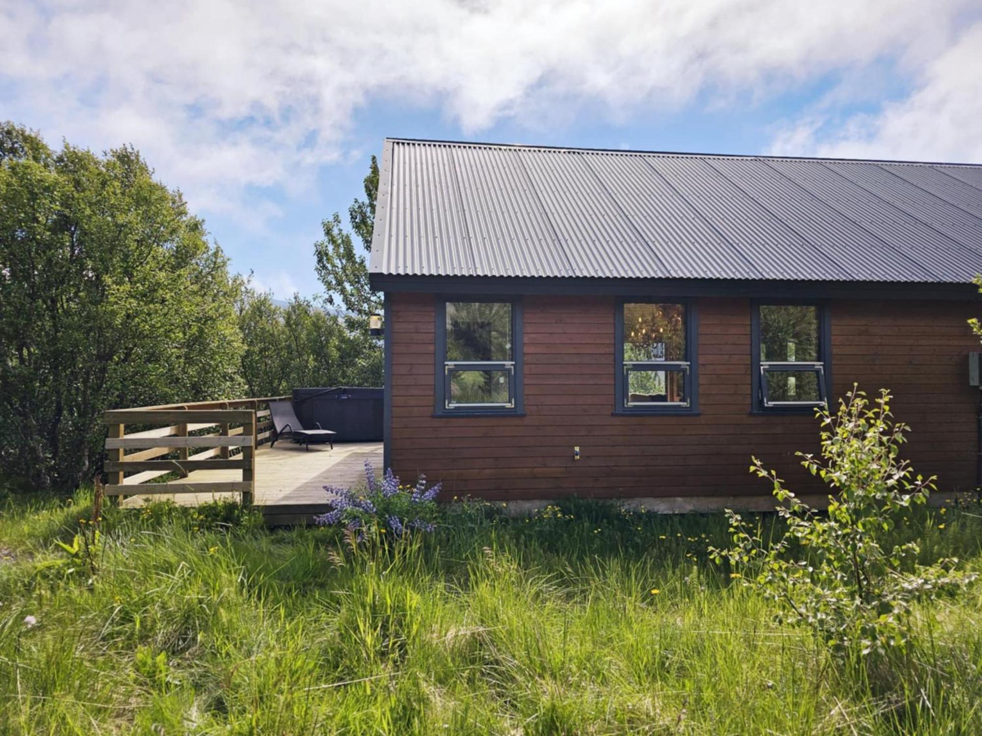Dixon Cabin nr. 7 / Dixon sumarhús nr. 7 @Kirkjubraut Talknafjordur Exterior foto